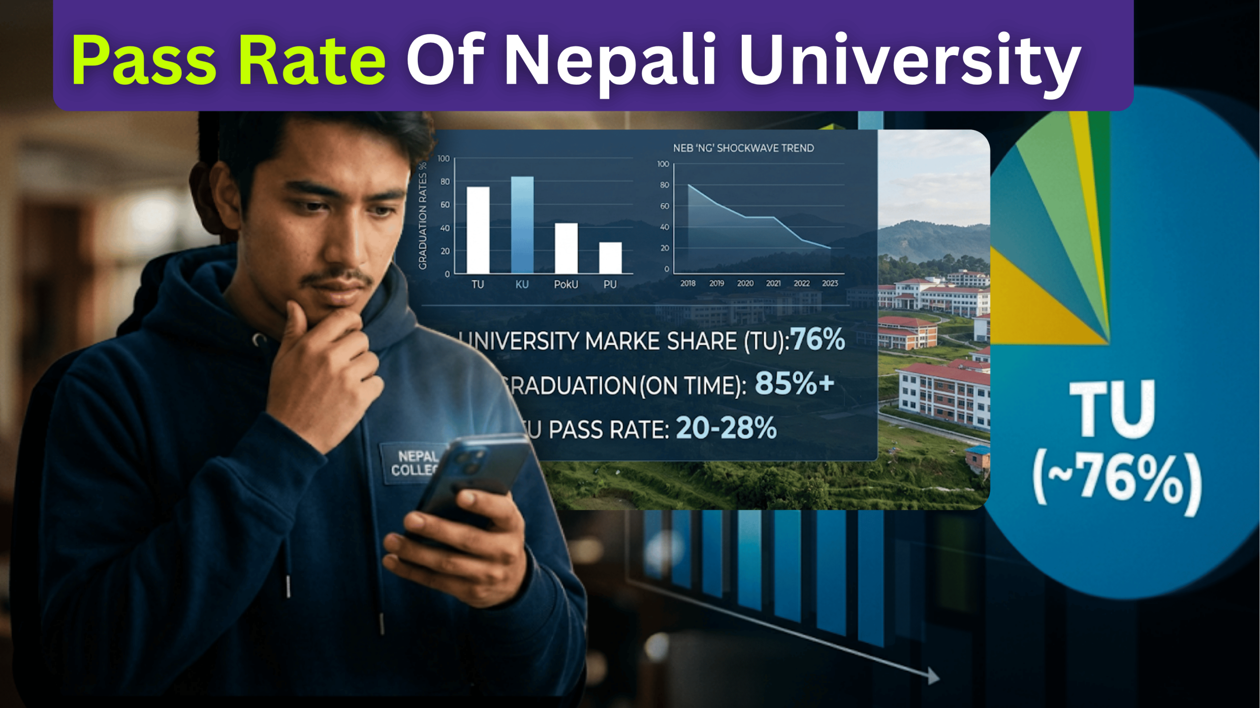 Nepal College Board Exam Pass Rate & Statistics (Latest)